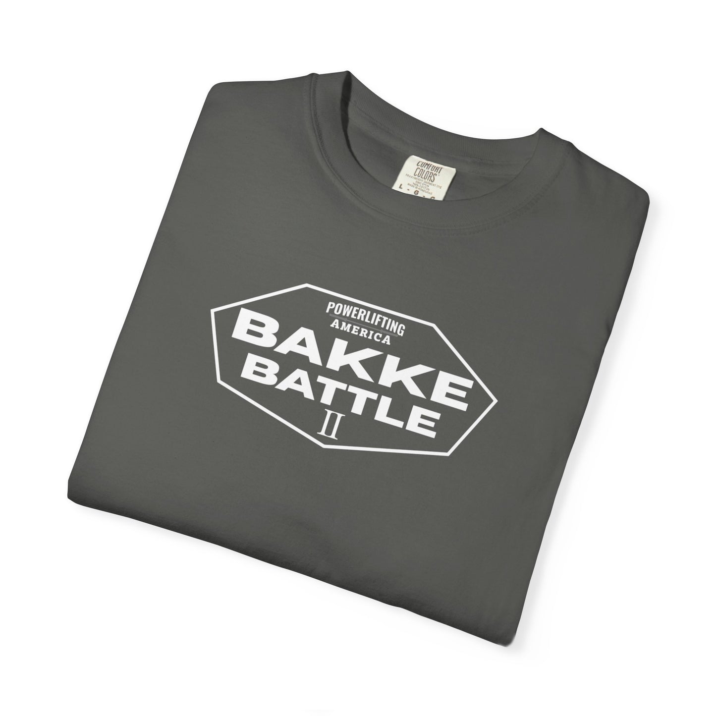 Bakke Battle Event T-Shirt — Sponsor Logo Tee