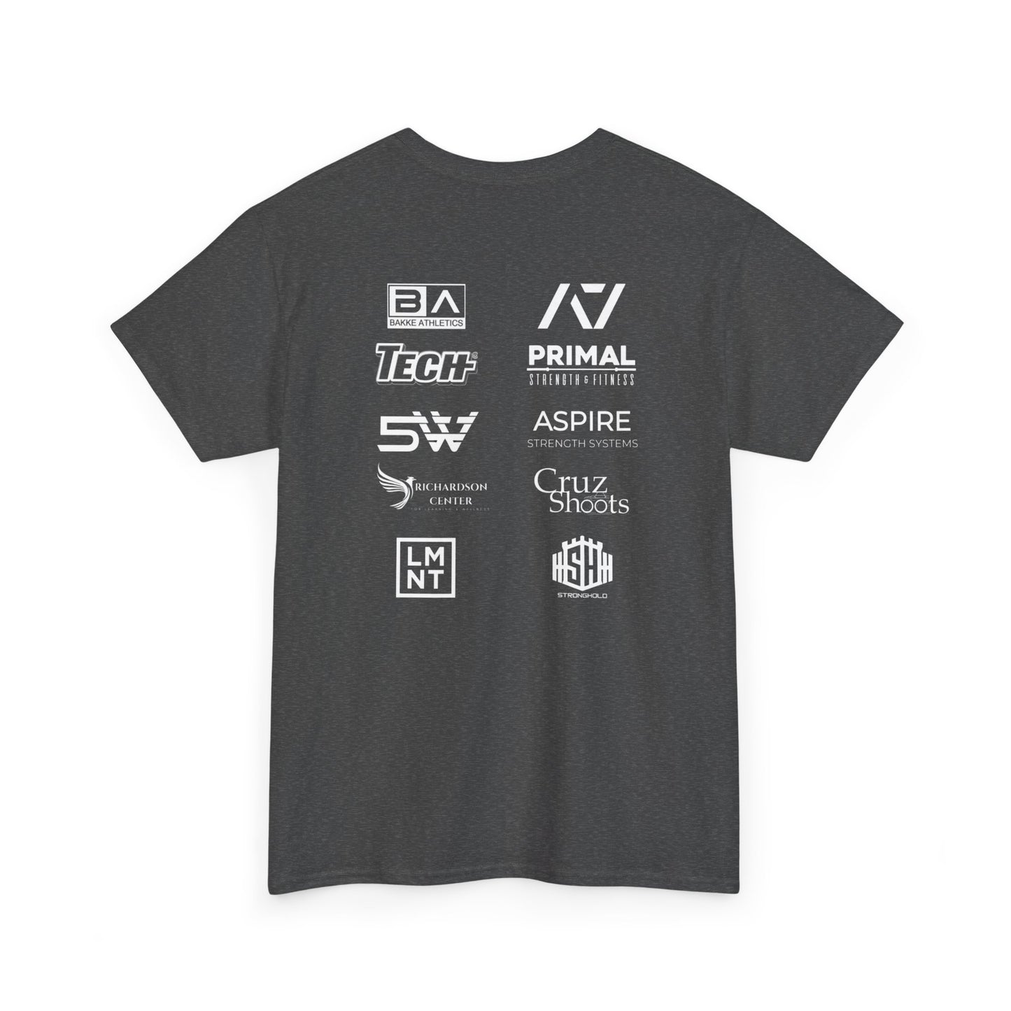 Bakke Battle II Event Tee — Sponsor Logo Fight Night T-Shirt
