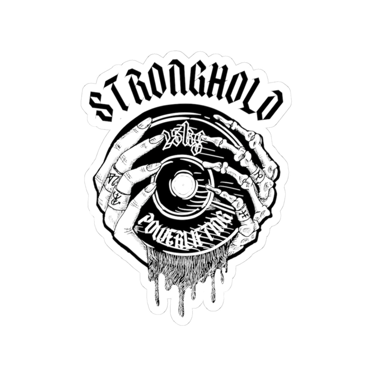 Hands of fate sticker