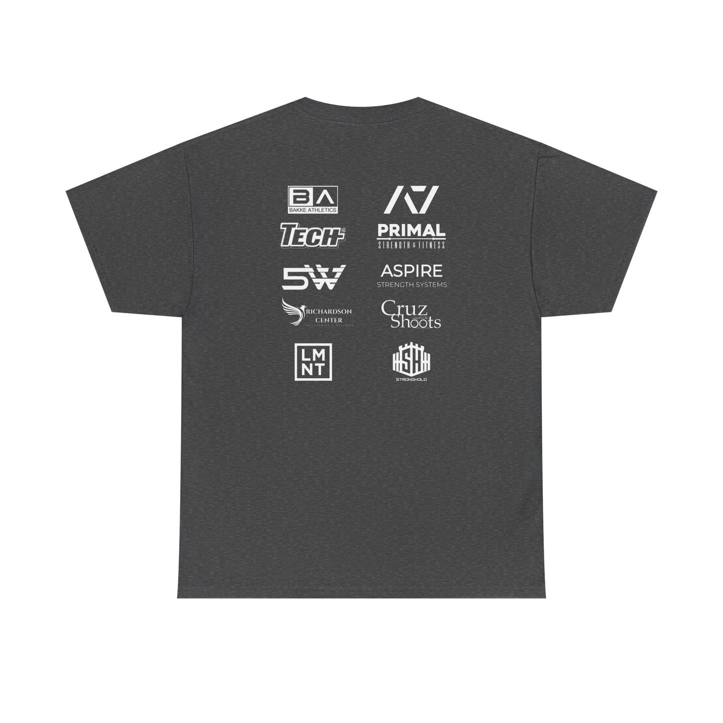 Bakke Battle II Event Tee — Sponsor Logo Fight Night T-Shirt
